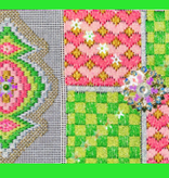 CHARTS AND DOO-DADS ONLY BEJEWELED BARGELLO SERIES 2 - ORNAMENTS 3 & 4  CHARTS AND JEWELS ONLY