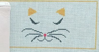 Canvas CAT FACE INSERT  TTP050