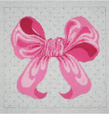 Canvas LILLY PINK BOW  KB19  12X12"