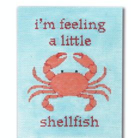 Canvas I'M FEELING A LITTLE SHELLFISH  CRAB SASS43