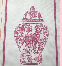 Canvas PINK GINGER JAR   JT132