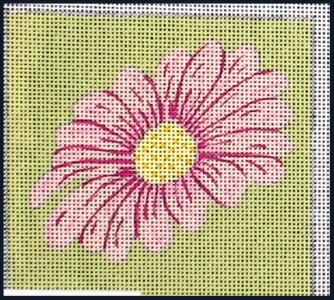 Canvas DAISY COASTER   CTR105