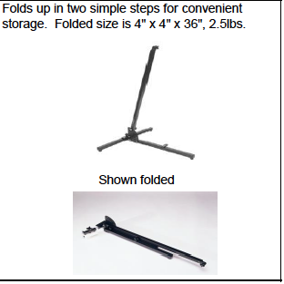Accessories SYSTEM 4 FIXED FLOOR STAND- DROP SHIP
