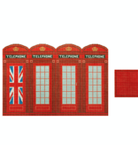 Canvas BRITISH PHONE BOOTH  3D  SADS15