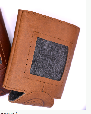 Accessories CAN COZY/KOOZIE  LEATHER IN WALNUT