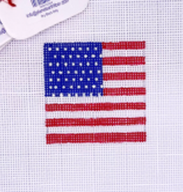 Canvas AMERICAN FLAG INSERT FOR CAN COZY/KOOZIE  CC05