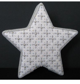 Canvas STAR OF WONDER TREE TOPPER WITH GUSSET AND CRYSTALS  WG11441