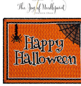Canvas Stefanie Chase The Joy of Needlepoint  Stitch Guide - HAPPY HALLOWEEN by STITCH ROCK