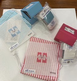 Canvas BITTY BOX KIT - PINK BOX WITH WHITE BOW