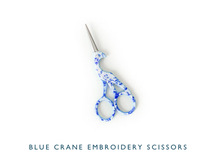 Accessories BLUE CRANE EMBROIDERY SCISSORS  PLDS7
