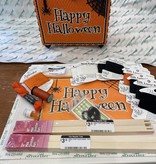 Canvas HAPPY HALLOWEEN KIT WITH GUIDE AND SUPPLIES  OCTOBER 2022