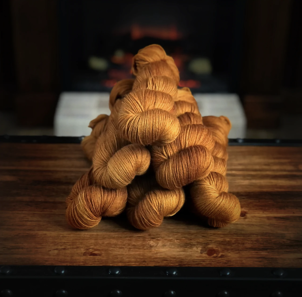 Yarn ESTATE FINGERING - RED STAG  DISCONTINUED BASE 2025