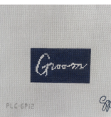 Canvas GROOM LUGGAGE TAG  PLCGP12