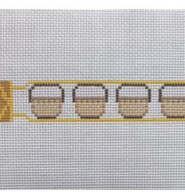 Canvas QUARTERBOARD BASKET BOOKMARK  PLD196