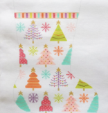 Canvas WHIMSICAL TREES STOCKING  SRD90