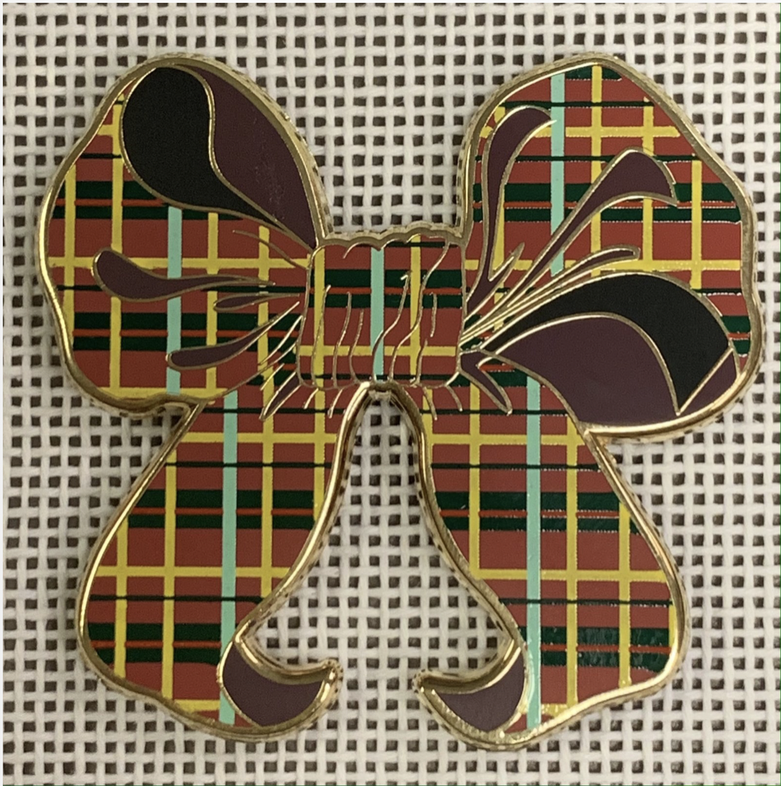 Accessories COLLECTION BOW  NEEDLE MINDER - PLAID