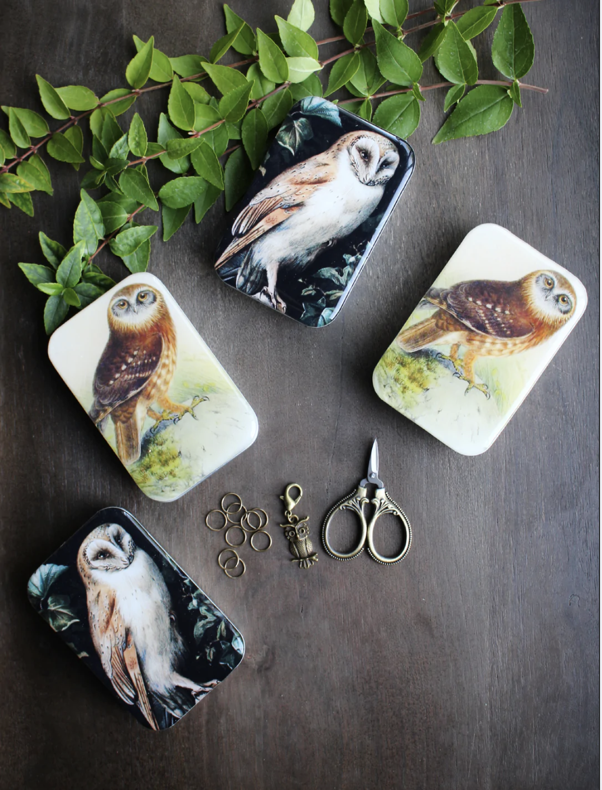Accessories OWL KNIT TIN