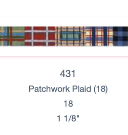 Canvas PATCHWORK PLAID BELT  431
