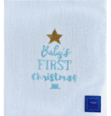 Canvas BABY'S FIRST CHRISTMAS TREE - BLUE  ZS23.2