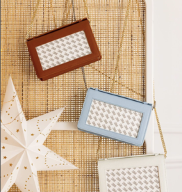 Accessories THE EVERYDAY CLUTCH SELF FINISHING - BABY BLUE