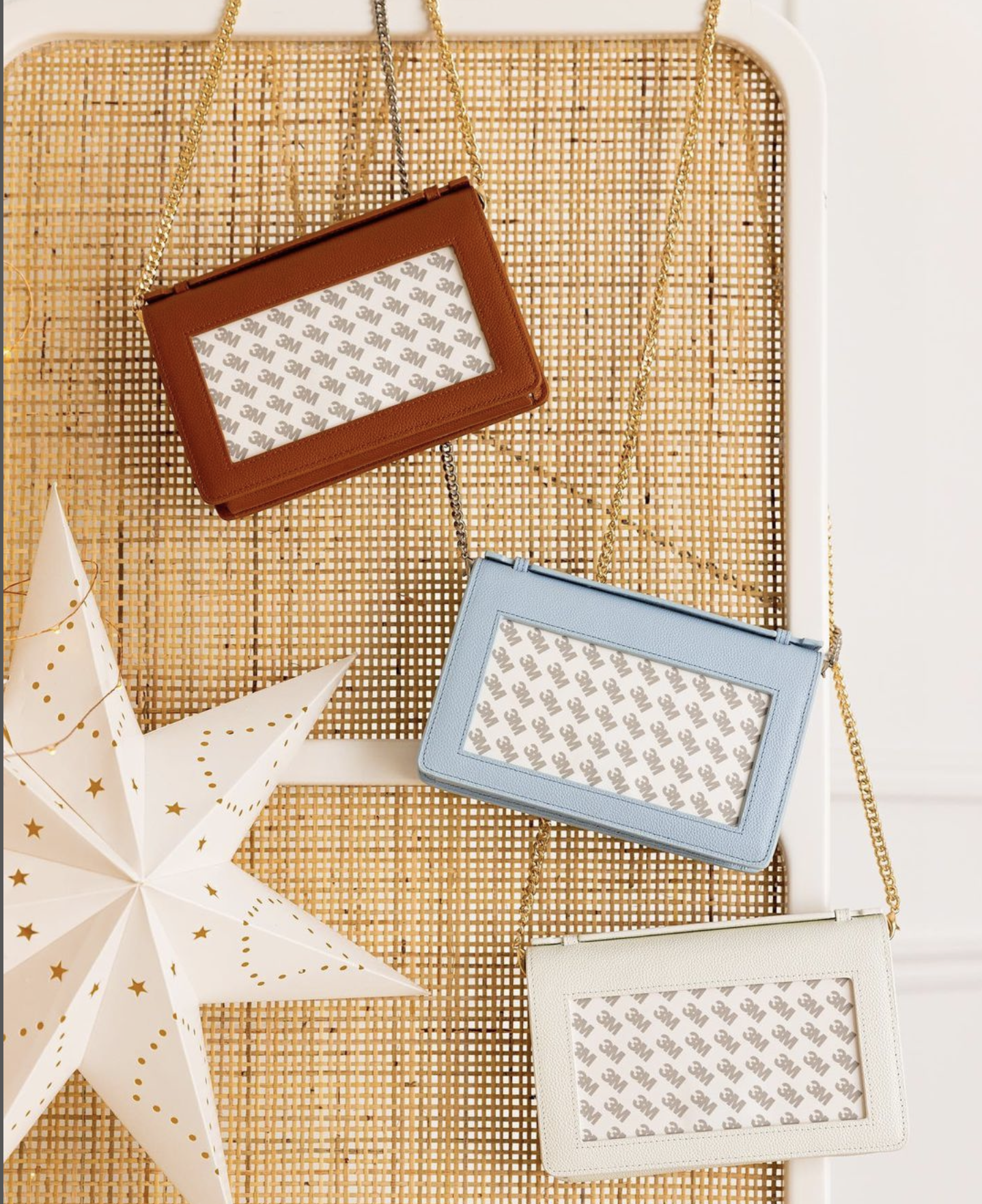 Accessories THE EVERYDAY CLUTCH SELF FINISHING - BABY BLUE