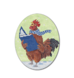 Canvas CAROLING CHICKEN   SCXO56