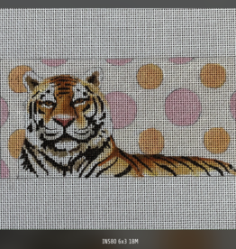 Canvas TIGER ON POLKA DOTS INSERT  IN580  FITS RACHEL BARRE EVERDAY BAG