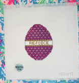 Canvas EASTER EGG - PURPLE REJOICE   ABC60