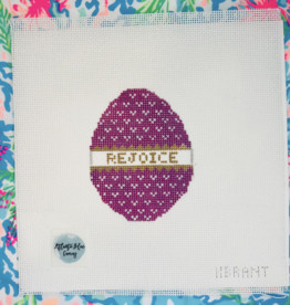 Canvas EASTER EGG - PURPLE REJOICE   ABC60