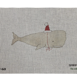 Canvas SANTA WHALE  SF63