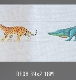 Canvas ANIMALS  ON PARADE STRAP  RE08
