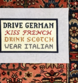 Canvas DRIVE, KISS, DRINK, WEAR  PR94