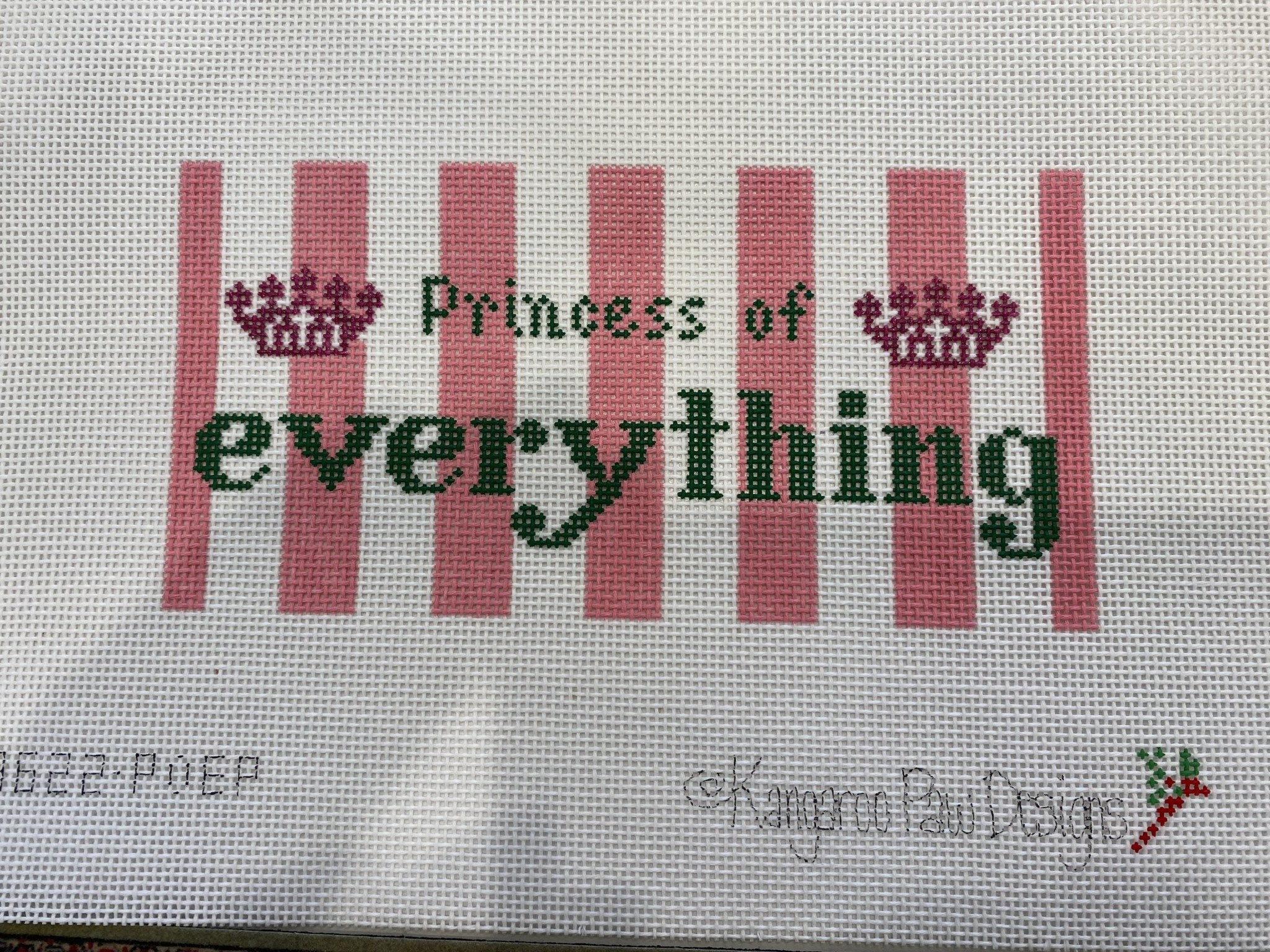 Canvas PRINCESS OF EVERYTHING INSERT  3X6
