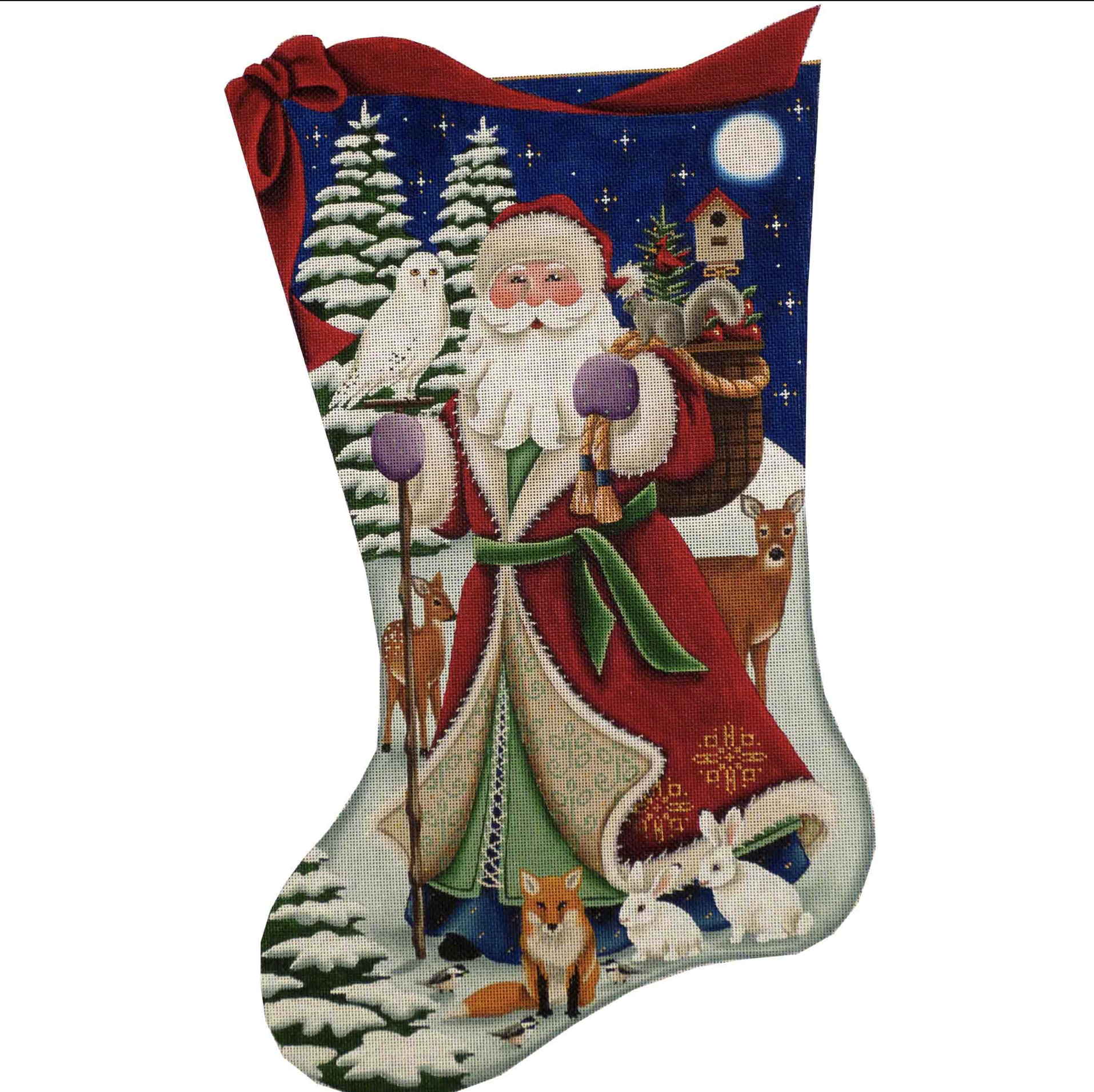 Canvas FOREST SANTA  1357