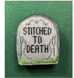 Canvas CANVAS COOKIES -SELF FINISHING  WITH HARDWARE AND VIDEO LINK - STITCHED TO DEATH