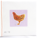 Canvas CHICKEN COASTER - SUNSHINE    AB73