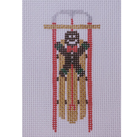 Canvas SLED - GINGERBREAD MAN  AF28G