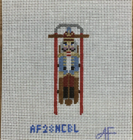 Canvas SLED - BLUE NUTCRACKER  AFNOEL