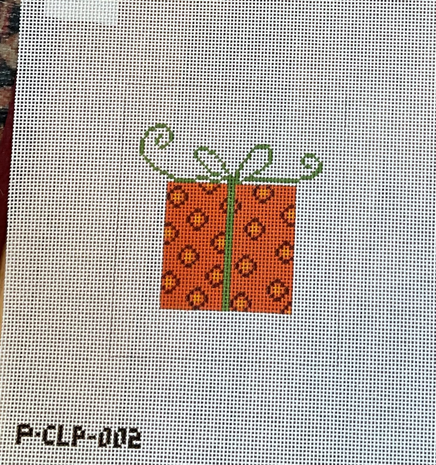 Canvas PACKAGE ORANGE CIRCLES  PCLP002