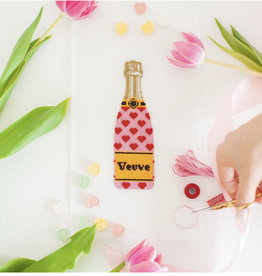 Canvas VEUVE BOTTLE - VALENTINE  CLV004V