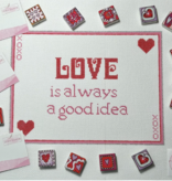 Canvas LOVE IS ALWAYS A GOOD IDEA  JT161