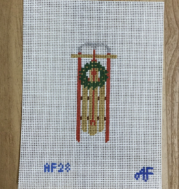 Canvas SLED - WREATH  AF28