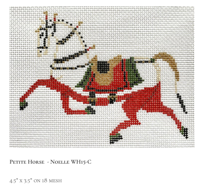 Canvas PETITE HORSE - NOELLE  WH15C