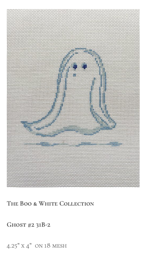 Canvas BOO AND WHITE GHOST #2  31B2