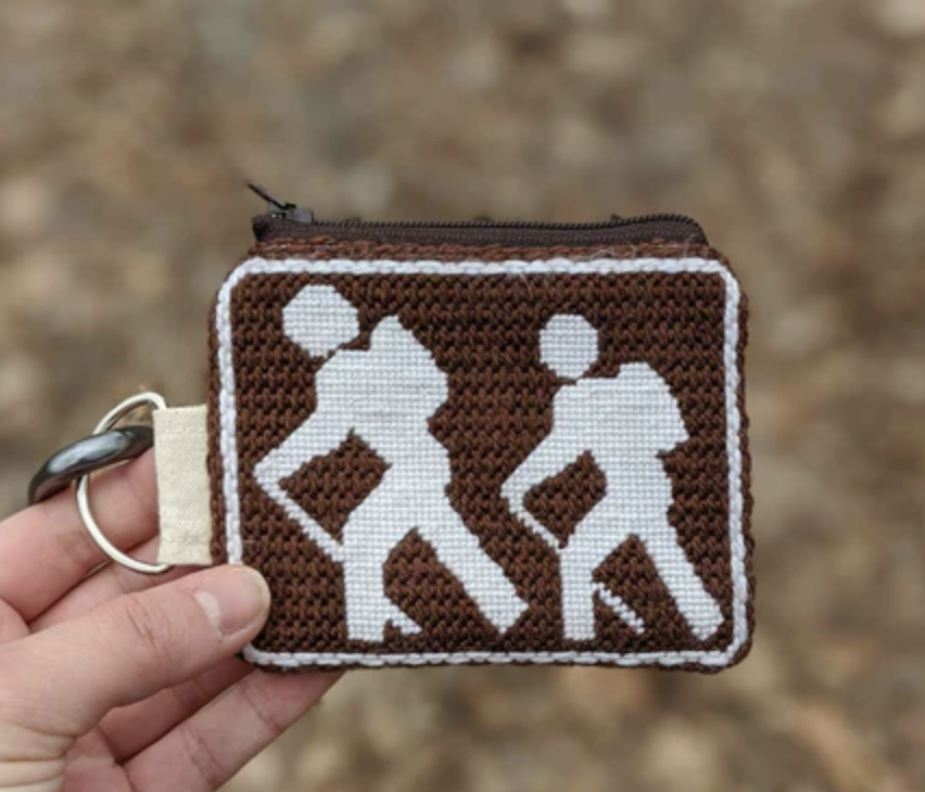 Canvas HIKER RECREATION SIGN  FI001A