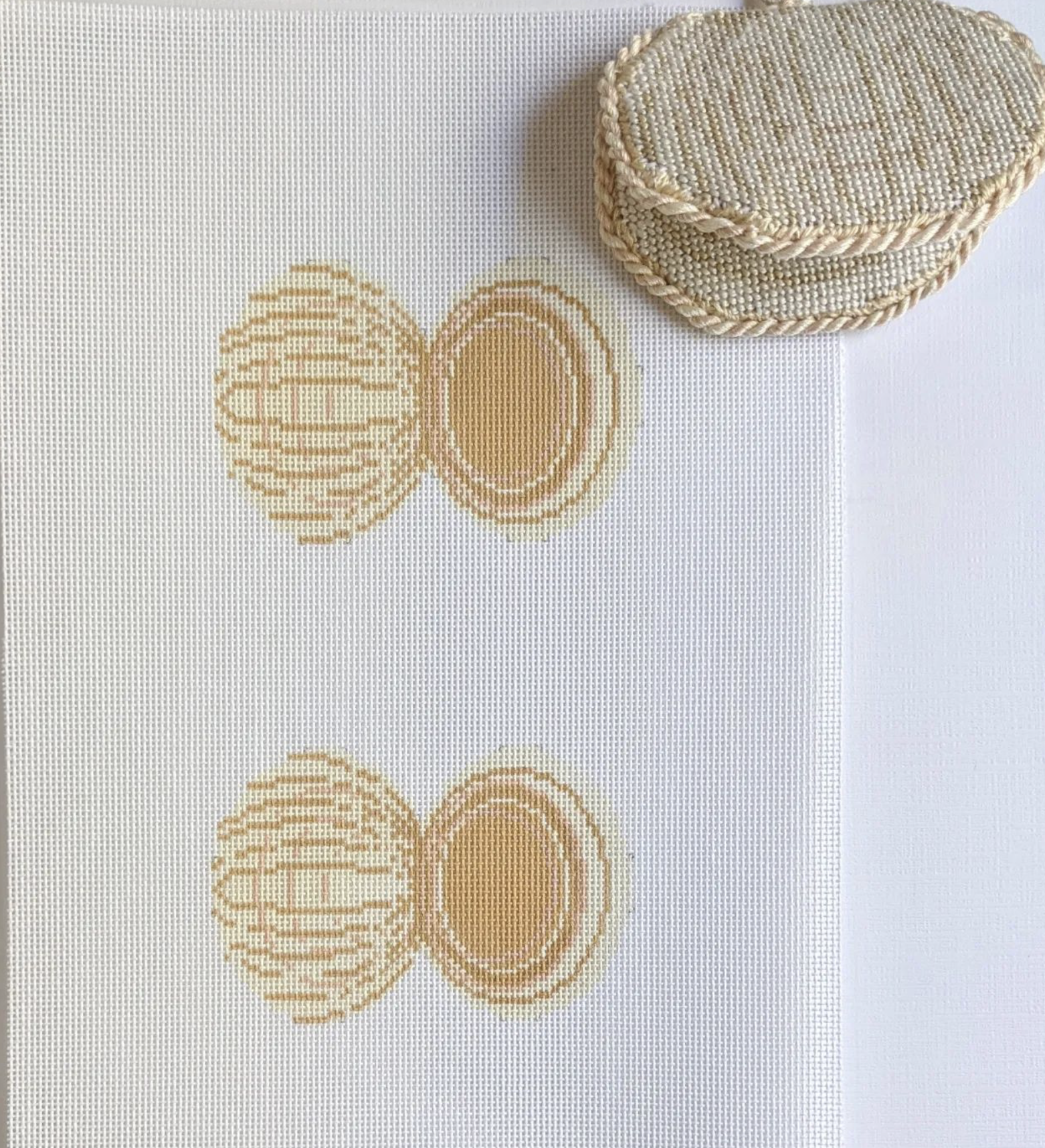 Canvas 3D SHELL WITH "PEARL"  FI057