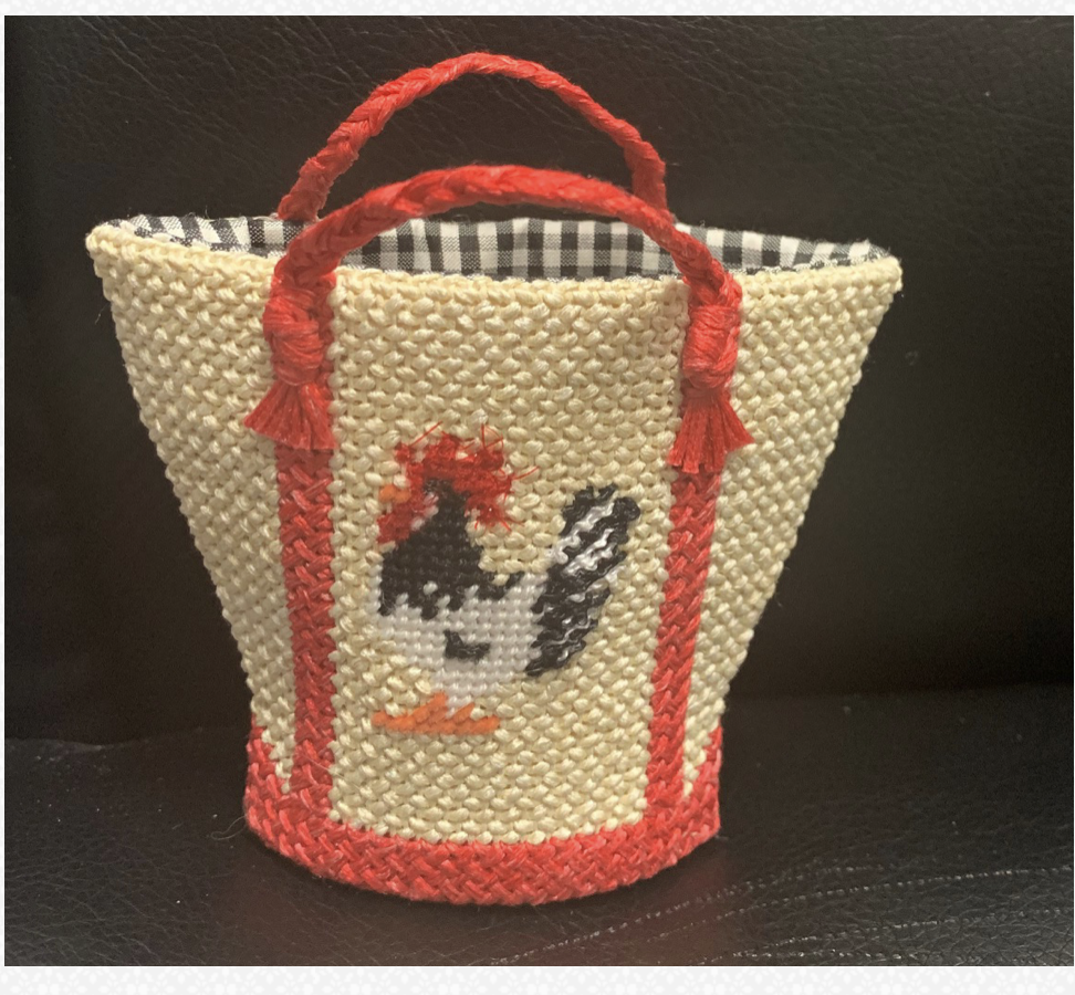 Canvas ROOSTER TOTE  T04