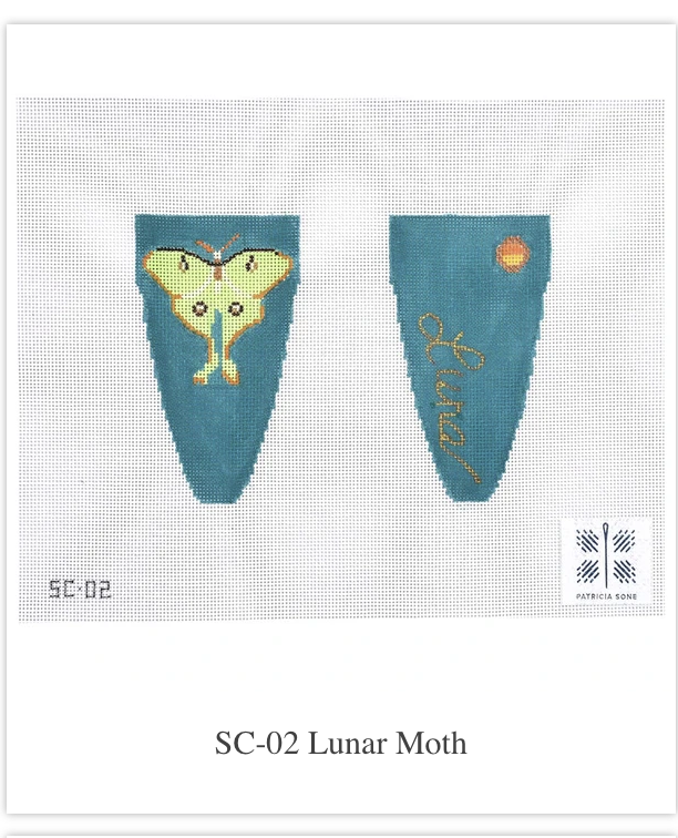 Canvases LUNA MOTH  SCISSOR CASE  SC02