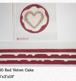 Canvas VALENTINES 3-D RED VELVET CAKE   RD050A