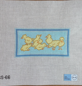 Canvas PEEPS ON BLUE  TSS66